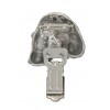 Bedlington Terrier - clip (silver plate) - 2570 - 28017