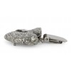Bedlington Terrier - clip (silver plate) - 2570 - 28012