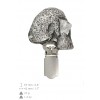 Bedlington Terrier - clip (silver plate) - 688 - 26454