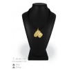 Bedlington Terrier - necklace (gold plating) - 2498 - 27483