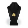 Bedlington Terrier - necklace (gold plating) - 958 - 25447