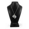 Bedlington Terrier - necklace (silver chain) - 3322 - 34458