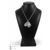 Bedlington Terrier - necklace (silver cord) - 3200 - 33216