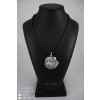 Belgium Griffon - necklace (silver plate) - 2933 - 30712