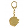 Bernese Mountain Dog - keyring (gold plating) - 2852 - 30279