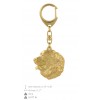 Bernese Mountain Dog - keyring (gold plating) - 794 - 29120