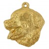 Bernese Mountain Dog - keyring (gold plating) - 885 - 25293