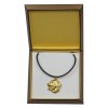 Bernese Mountain Dog - necklace (gold plating) - 2520 - 27679