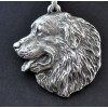 Bernese Mountain Dog - necklace (silver plate) - 2914 - 30634
