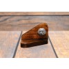 Bichon Frise - candlestick (wood) - 3681 - 36009