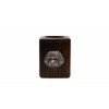 Bichon Frise - candlestick (wood) - 4013 - 37970