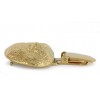 Bichon Frise - clip (gold plating) - 1026 - 26671