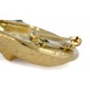 Bichon Frise - clip (gold plating) - 1026 - 26675