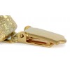 Bichon Frise - clip (gold plating) - 2600 - 28322