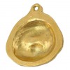Bichon Frise - keyring (gold plating) - 1596 - 25639