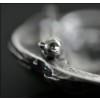 Bichon Frise - keyring (silver plate) - 2265 - 23092