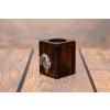 Black Russian Terrier - candlestick (wood) - 3962 - 37713