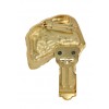Black Russian Terrier - clip (gold plating) - 1041 - 26767