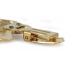 Black Russian Terrier - clip (gold plating) - 1041 - 26770