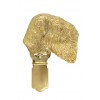 Black Russian Terrier - clip (gold plating) - 2612 - 28420