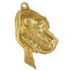 Bloodhound - keyring (gold plating) - 2429 - 27096