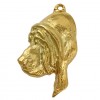 Bloodhound - keyring (gold plating) - 2429 - 27099