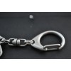 Bloodhound - keyring (silver plate) - 1804 - 12020