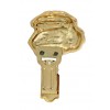 Border Terrier - clip (gold plating) - 1025 - 26662