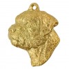 Border Terrier - keyring (gold plating) - 868 - 25261