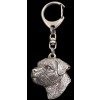 Border Terrier - keyring (silver plate) - 103 - 558