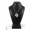 Border Terrier - necklace (silver cord) - 3226 - 33345