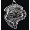 Border Terrier - necklace (silver plate) - 2977 - 30887