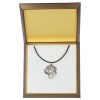 Border Terrier - necklace (silver plate) - 2977 - 31120