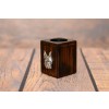 Boston Terrier - candlestick (wood) - 3929 - 37547