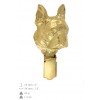 Boston Terrier - clip (gold plating) - 1017 - 26604