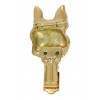 Boston Terrier - clip (gold plating) - 1017 - 26606