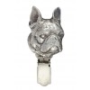Boston Terrier - clip (silver plate) - 249 - 26229
