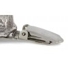 Boston Terrier - clip (silver plate) - 2541 - 27758