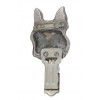 Boston Terrier - clip (silver plate) - 2541 - 27757