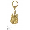 Boston Terrier - keyring (gold plating) - 2412 - 27010