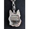 Boston Terrier - keyring (silver plate) - 1965 - 15120