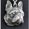 Boston Terrier - necklace (silver cord) - 3180 - 32595