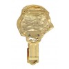 Bouvier des Flandres - clip (gold plating) - 1610 - 26830
