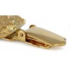Bouvier des Flandres - clip (gold plating) - 1610 - 26835