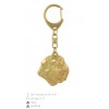 Bouvier des Flandres - keyring (gold plating) - 791 - 29119