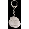 Bouvier des Flandres - keyring (silver plate) - 28 - 189