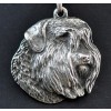 Bouvier des Flandres - necklace (silver chain) - 3275 - 33517