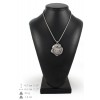 Bouvier des Flandres - necklace (silver cord) - 3153 - 33014