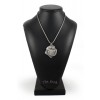 Bouvier des Flandres - necklace (silver cord) - 3153 - 33017
