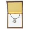 Bouvier des Flandres - necklace (silver plate) - 2911 - 31055